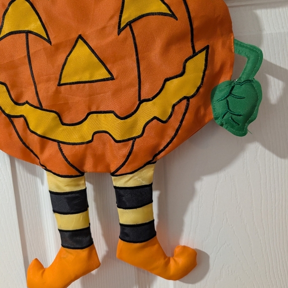 NCE 2003 Halloween Jack O'Lantern with Witch Hat Hanging Decorations - 22 inches - Picture 9 of 10